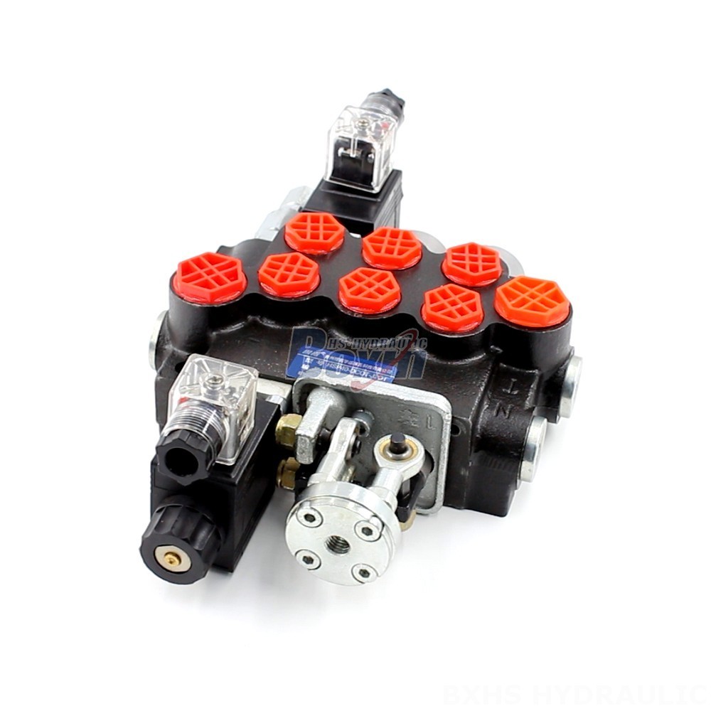 P40 Solenoid & Joystick 3 Spool Monoblock Valve: OEM & ODM Services Available cover photo